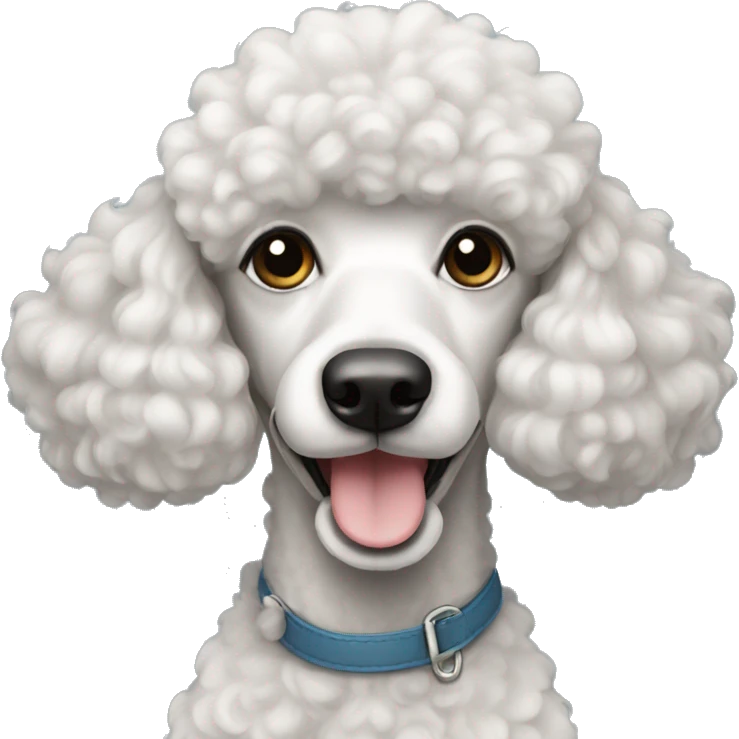 Poodle emoji