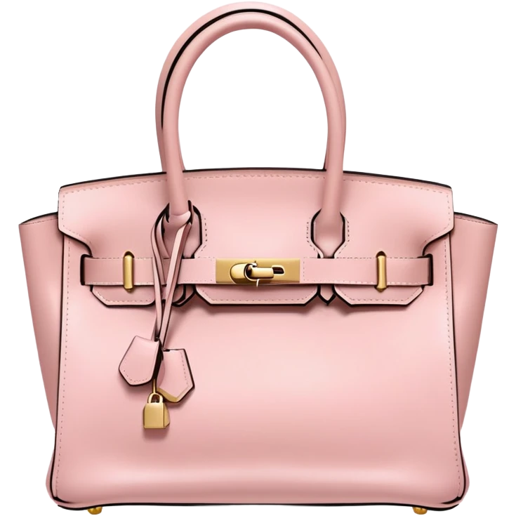 Birkin bag light pink  emoji