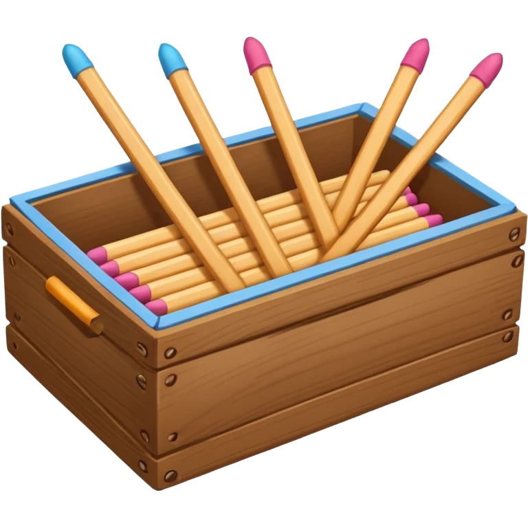 match sticks  box emoji