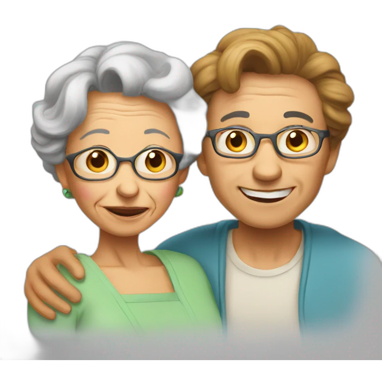 Mother is 89 Years Old and her Son is 52 Years Old emoji