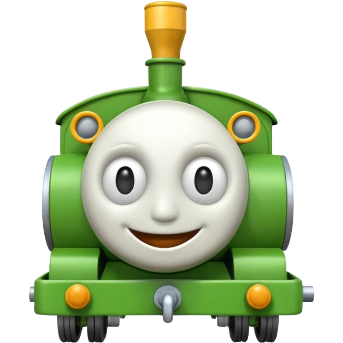 percy the small engine from thomas and friends emoji