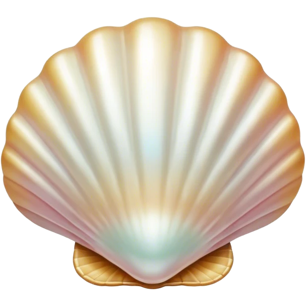 Pearl shell emoji