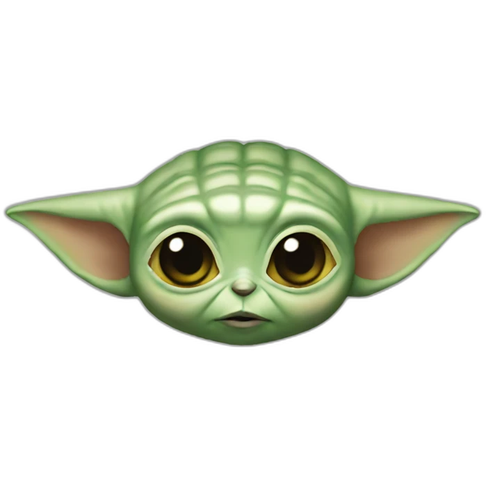 baby yoda head emoji
