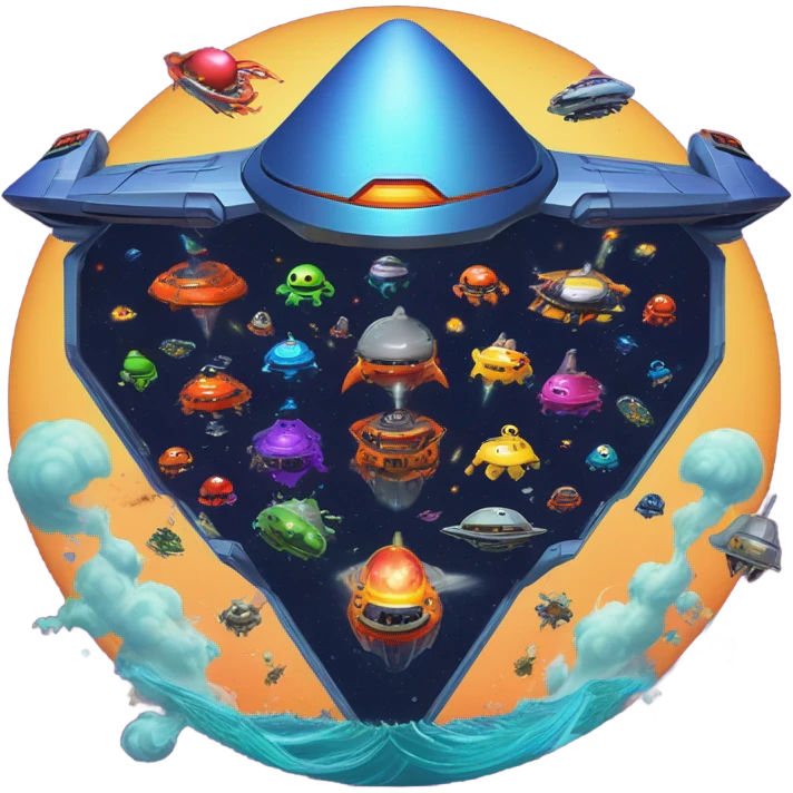 Galaga emoji