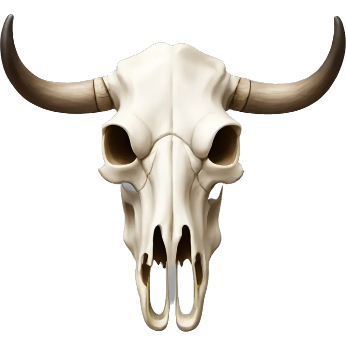 Western cow skull emoji