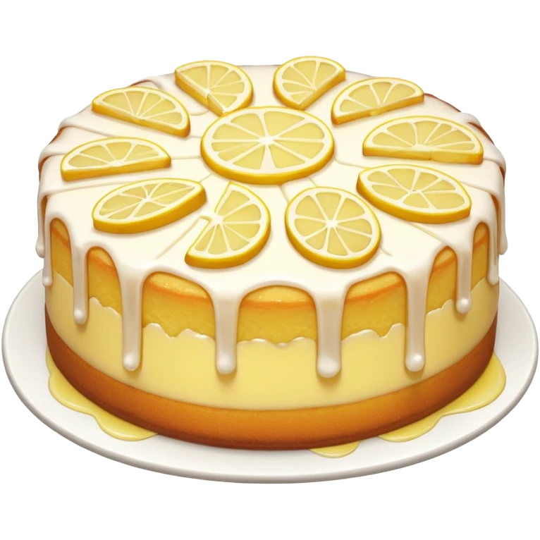 Lemon drizzle emoji