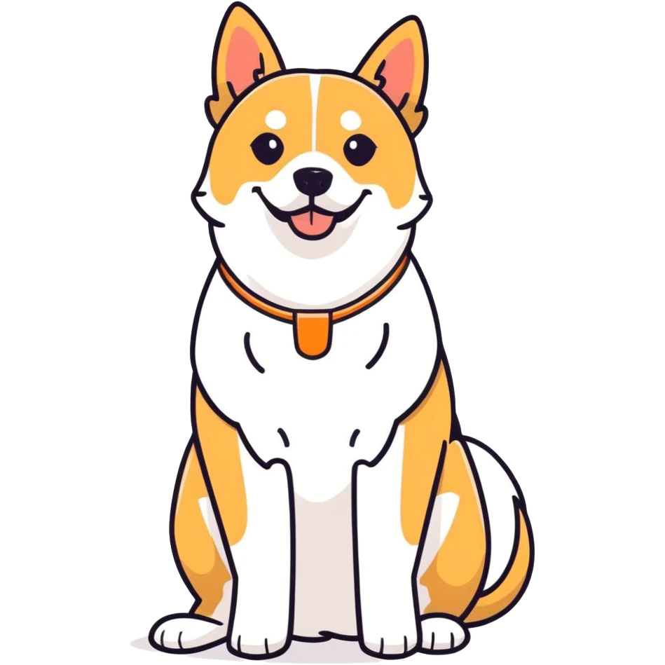 Dog wearing bikini emoji