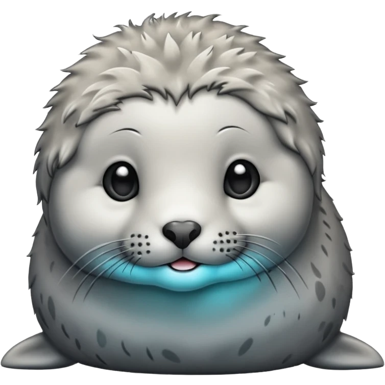 grey seal pup emoji