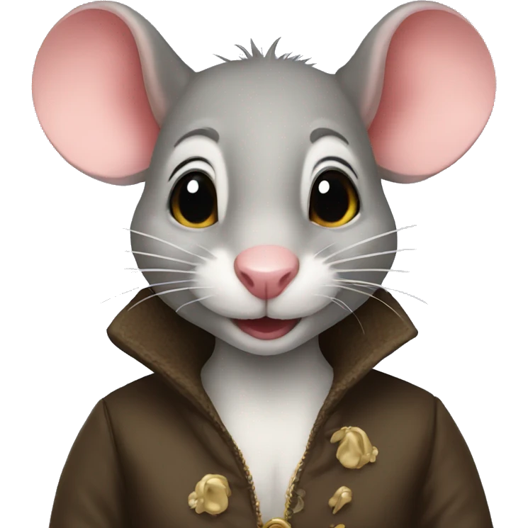 coquette rat emoji