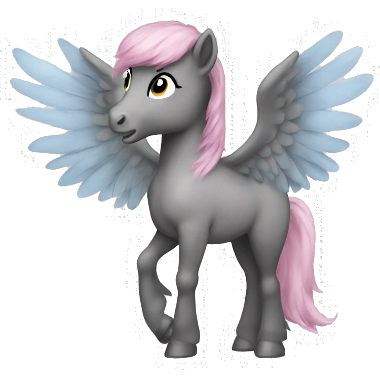Pony with wings emoji