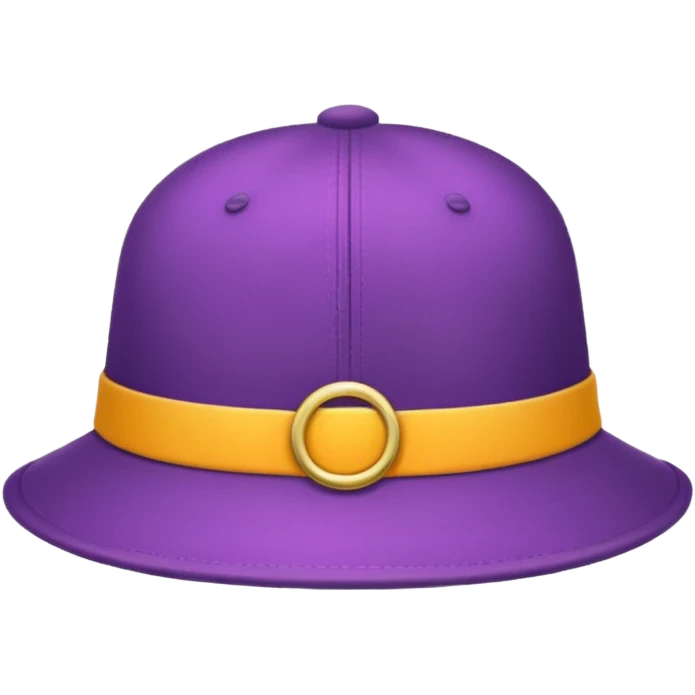 colorful hat emoji