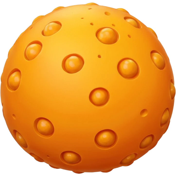 Pack of cheese balls emoji