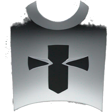 Under armour black logo emoji