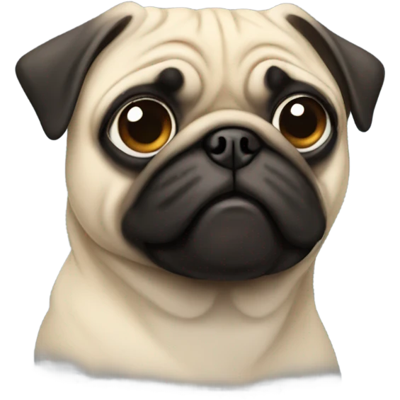 Pug emoji