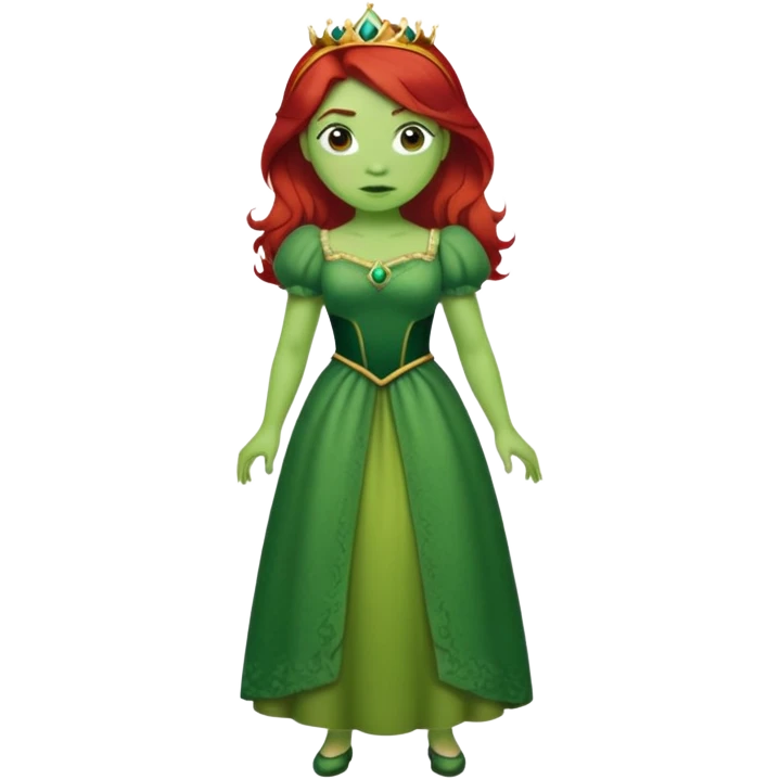 Princess Fiona from Shrek movie emoji