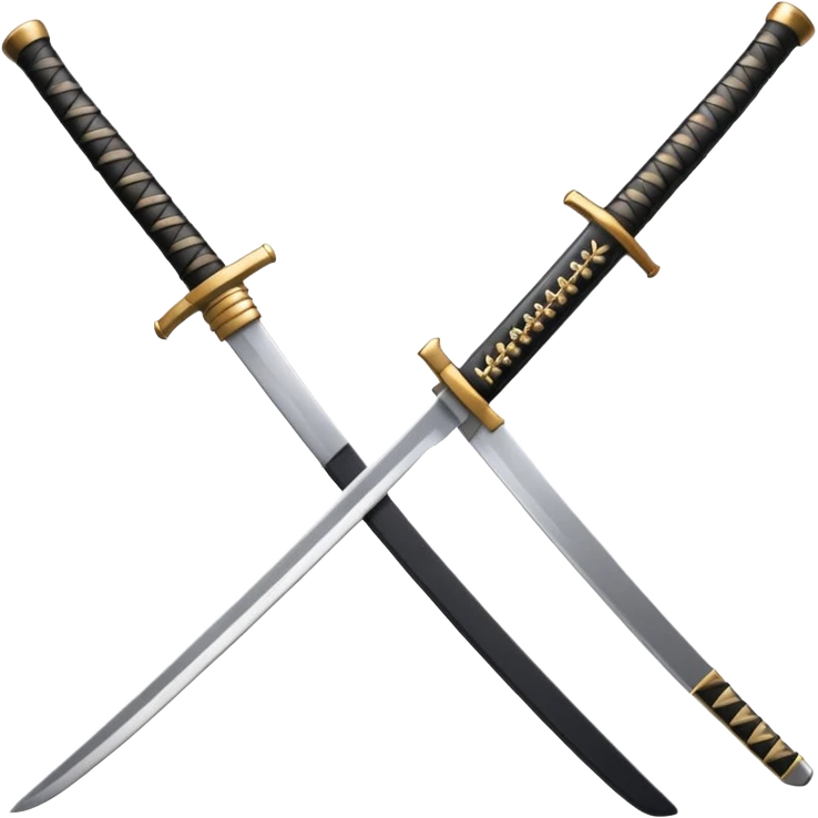 bold text '2vanish' with a tiny katana next to it, apple emoji style emoji