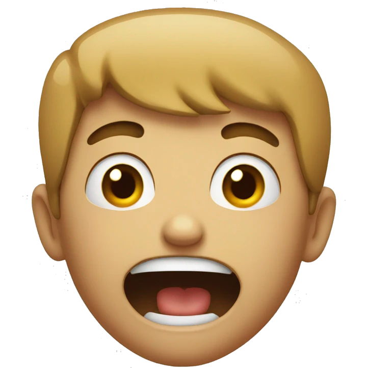 face screaming emoji