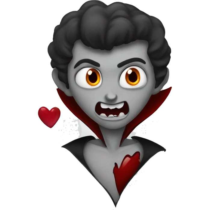 vampire heart  emoji