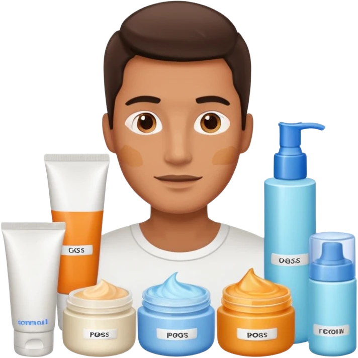 Αντρικές σετ κρέμες όχι τοπίο emoji