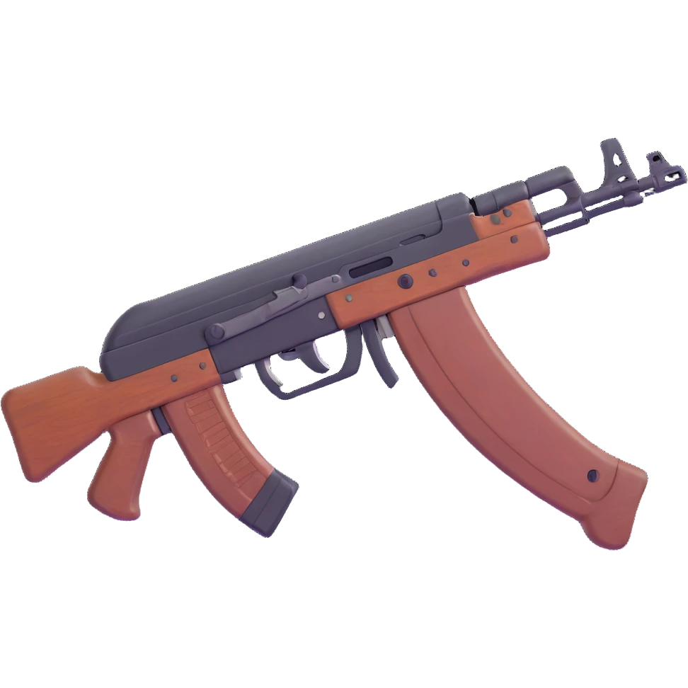 AK-47 weapon from Rust survival game emoji