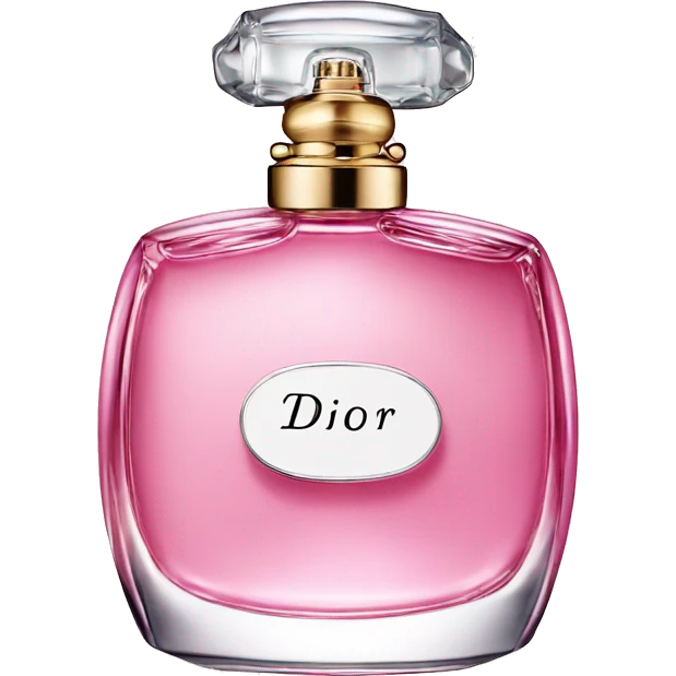 pink dior perfume  emoji