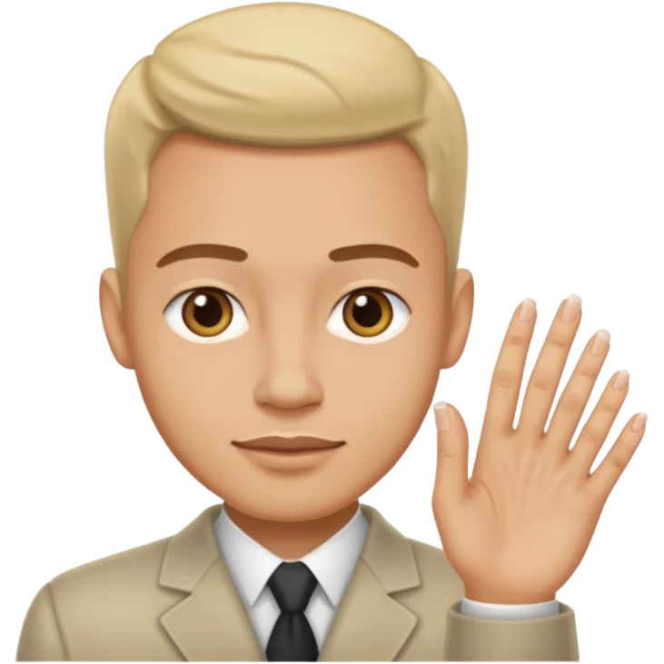 fingernails man emoji