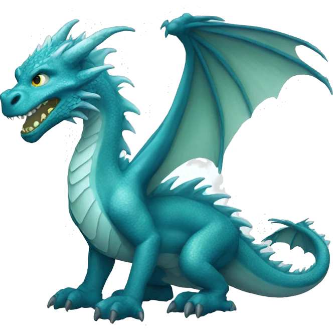 ice dragon  emoji