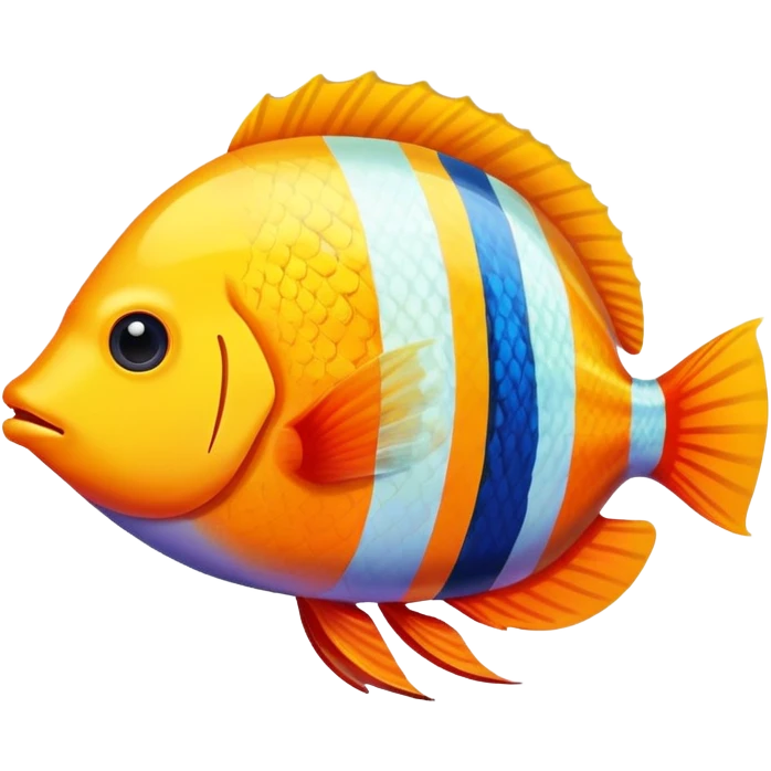 Tropical fish emoji