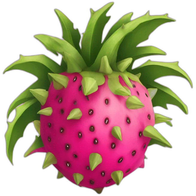 dragon-fruit emoji