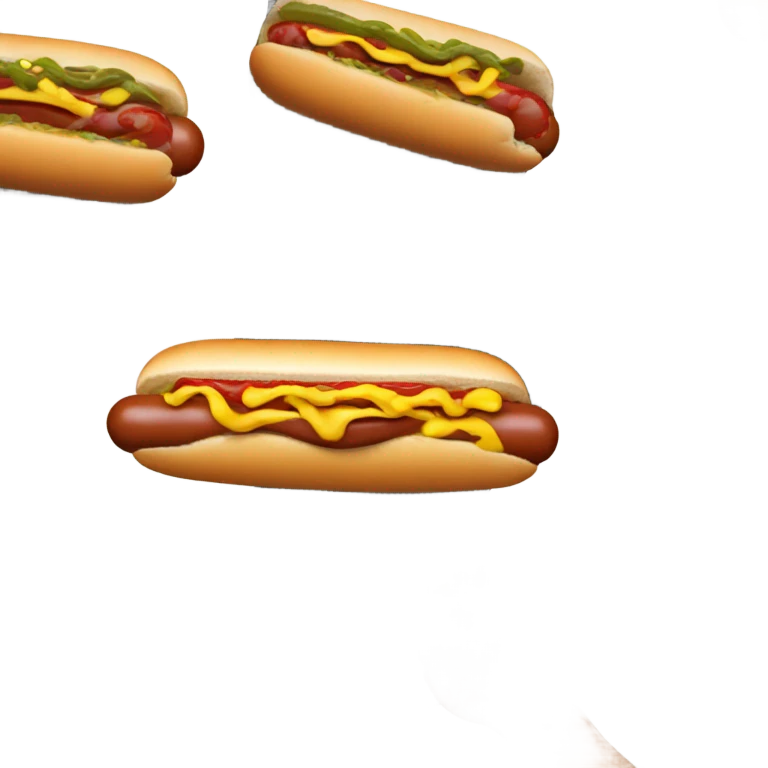 Hotdog emoji
