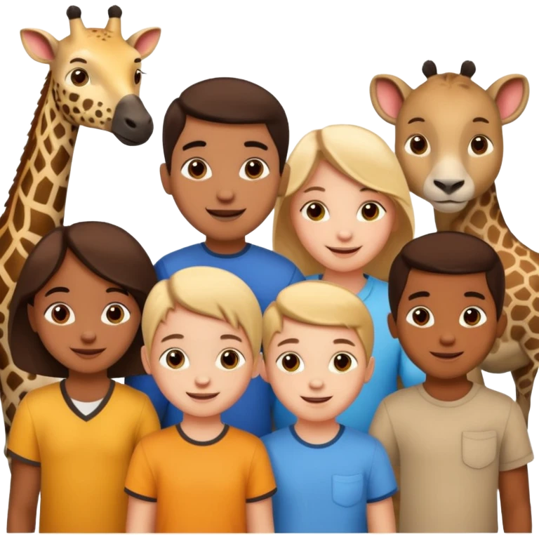 Zoo, childern. emoji