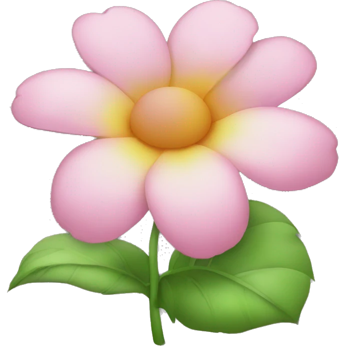 Flower فتاه شعرها وردي ولديها وشم قلب تحت عينها و شعرها طويل emoji