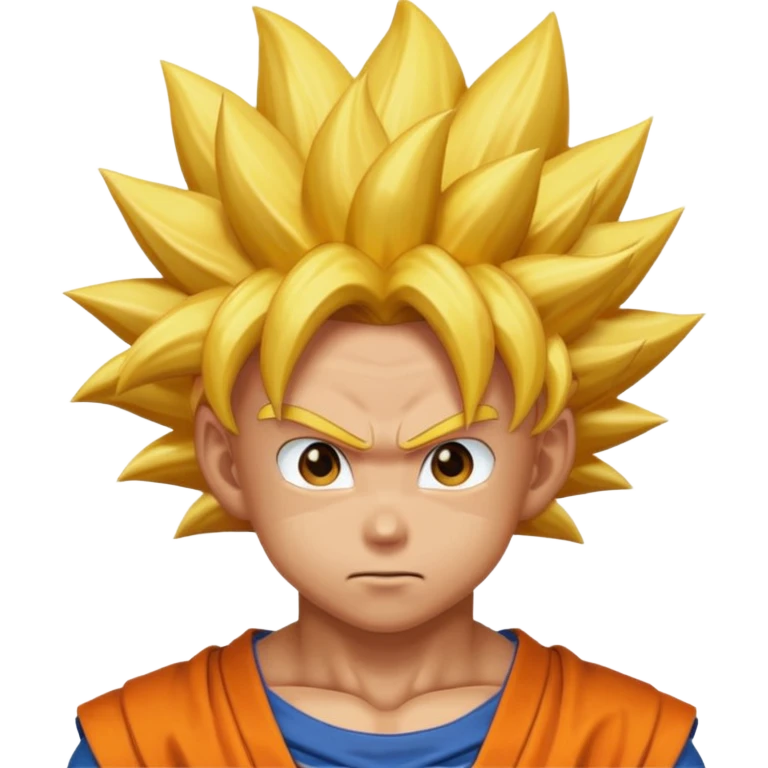 Goku super saiyan god emoji