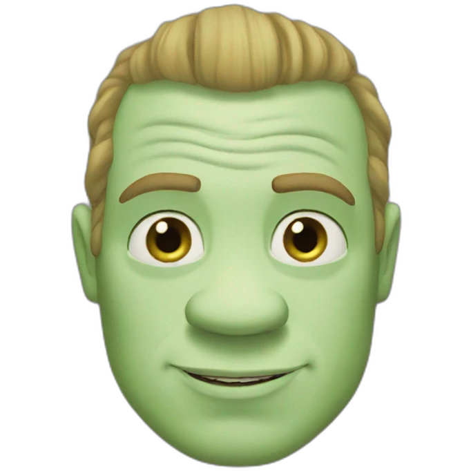 white-shrek emoji