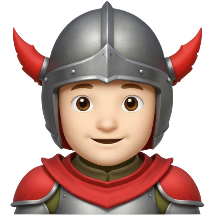 mushroom knight portrait, head and shoulders only, mushroom cap helmet, tiny armor collar, heroic smile, fantasy vibe, 3D cartoon, mobile game icon style, clean background, no text, no watermark
 
 emoji