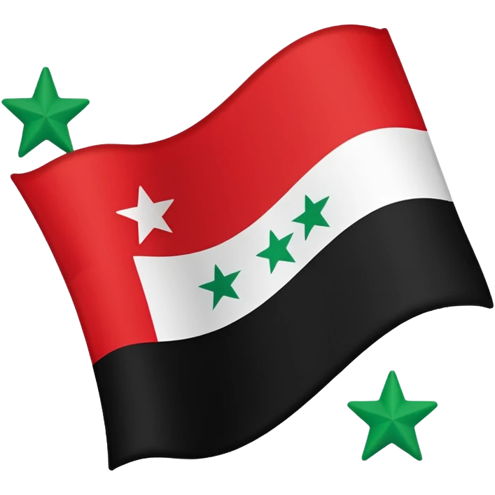 Syria new flag emoji