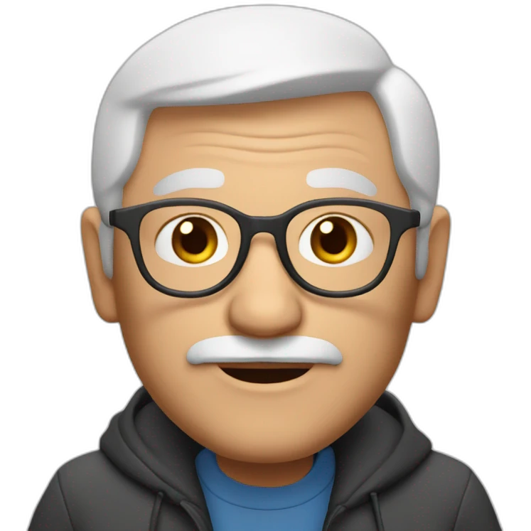 Memoji grandpa europ emoji