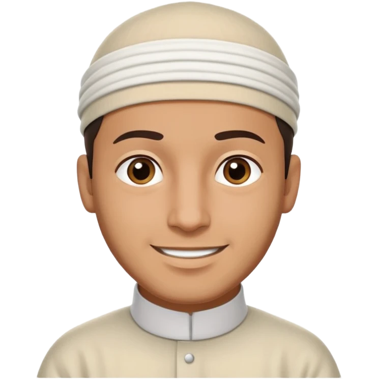 Cute Islamic guy  emoji