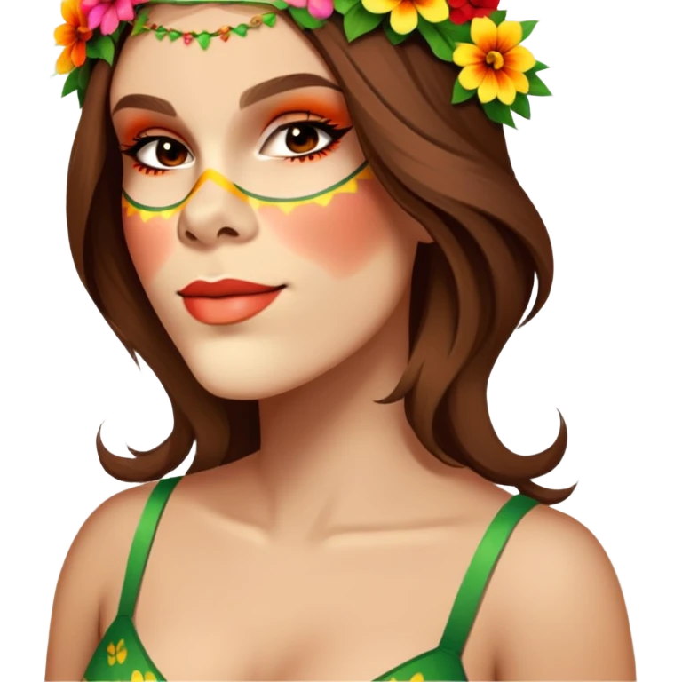 Flower-Crowned Dancer emoji