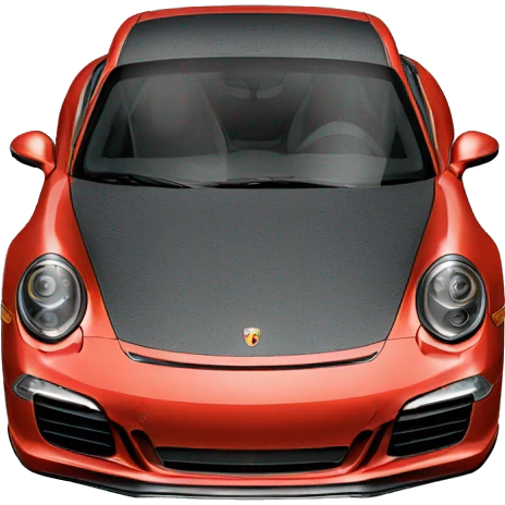 Porsche 911 carrera s emoji