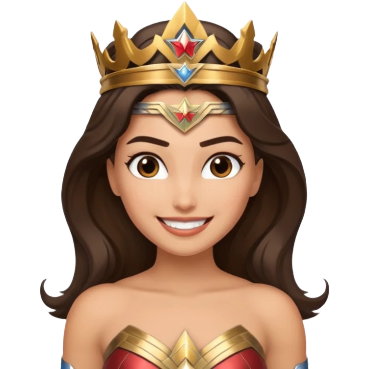 Wonder Woman from Justice League emoji