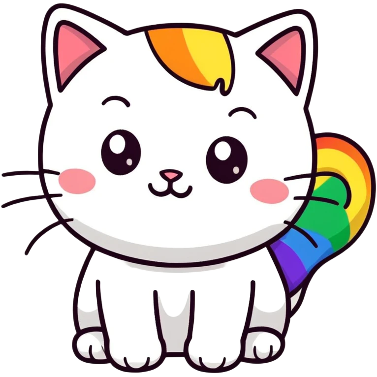 🐱+🌈 emoji