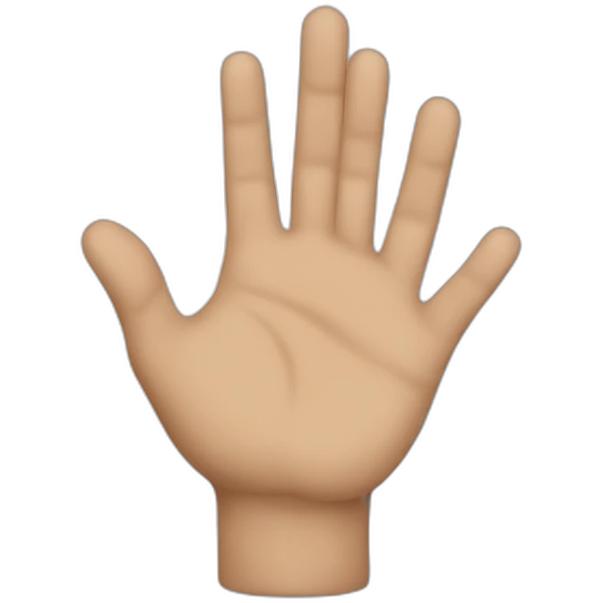 hand down emoji