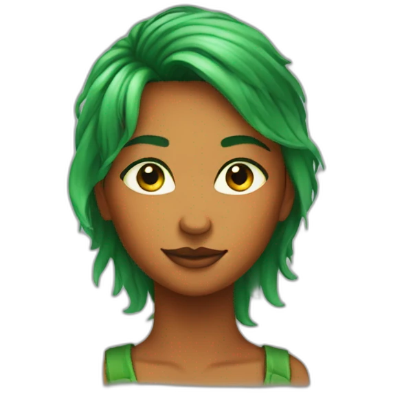 lakshart-nia-with-green-eyes-and-orange-hair emoji