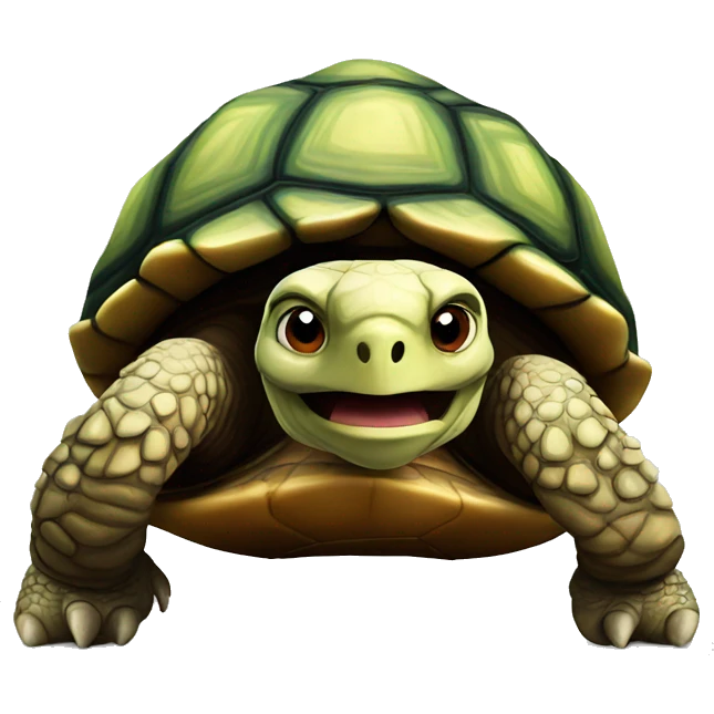 Angry tortoise emoji