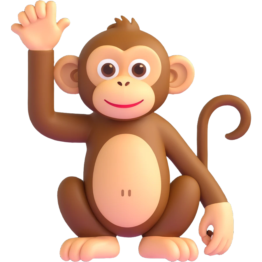 Monkey emoji