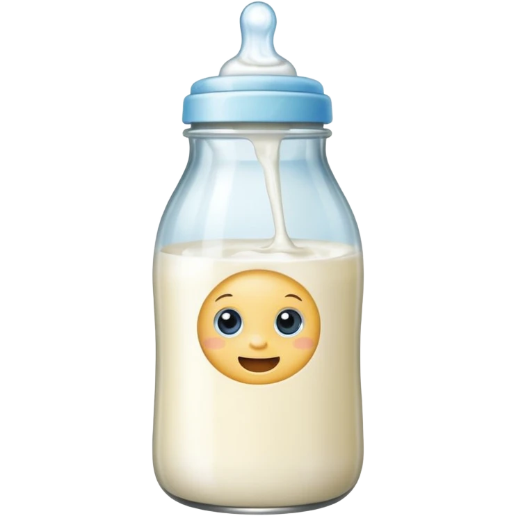 baby bottle emoji
