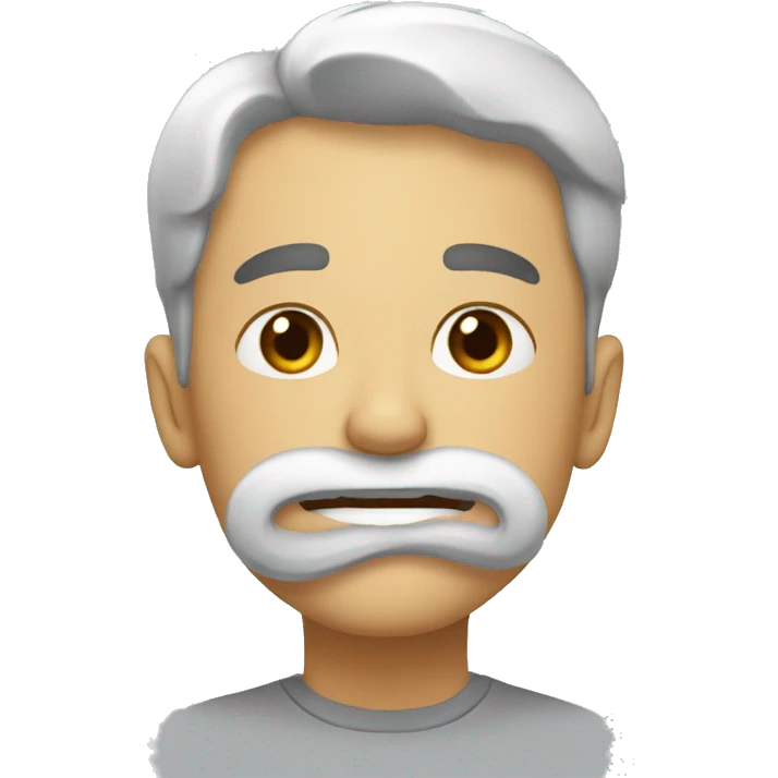 Mordiendo su labio emoji