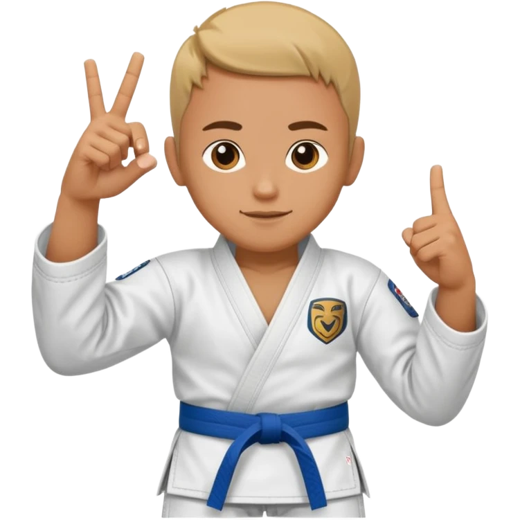 Jiu jitsu Shaka  emoji