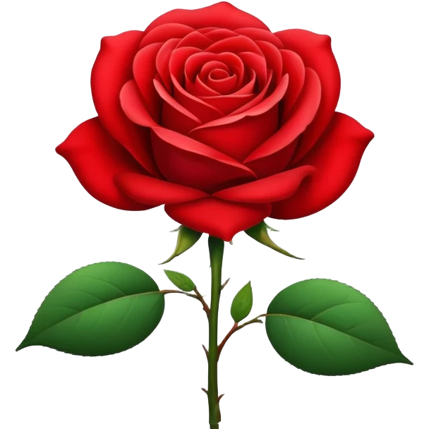 Flower rose emoji